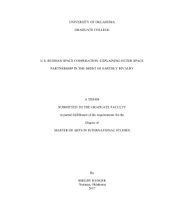 Chapter 4: Analysis of the Causes of Cooperation in