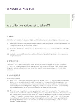 Are collective actions set to take off