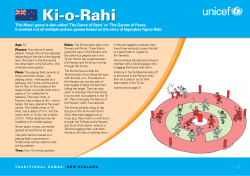 Ki-o-Rahi - Recall Games