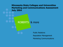 action plan - Minnesota State Colleges and Universities