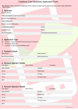 Application Type