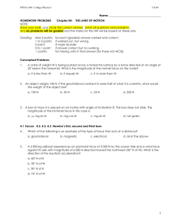 POP4e: Ch. 1 Problems