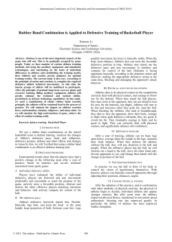 Rubber BandCombination is Applied to Defensive