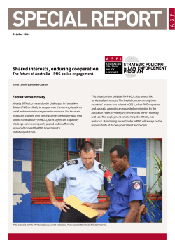 Enduring interests, enduring cooperation: the future of Australia