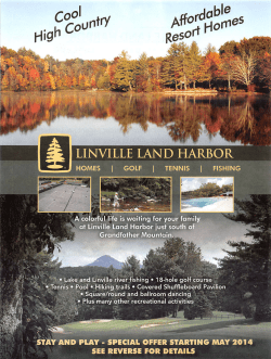 STAY AND PLAY - Linville Land Harbor