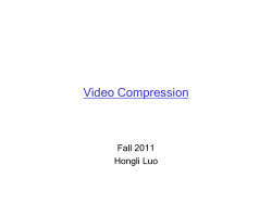 H.261 Frame Sequence