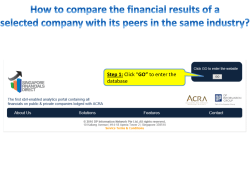 Step 1: Click &ldquo;GO&rdquo; to enter the database