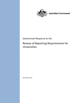 DOCX file of Government Response to the Review of