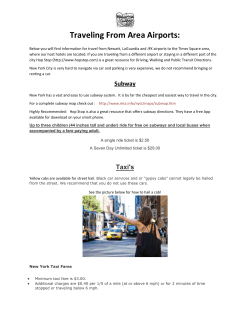 this document to find information for travel from Newark