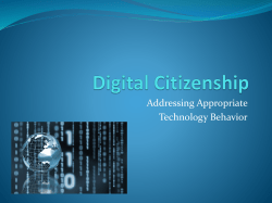 Digital Citizenship