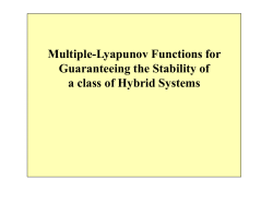 On the Dynamic Instability of a Class of Switching System
