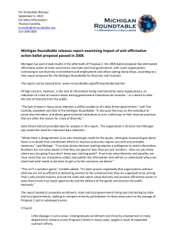 Michigan Roundtable releases report examining impact of anti