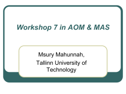 Agent-Oriented Requirements Engineering