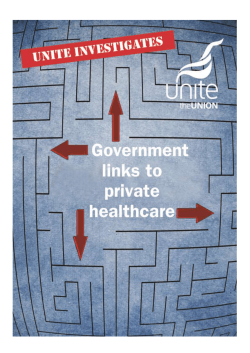 Appendix &ndash; Health Secretary Jeremy Hunt