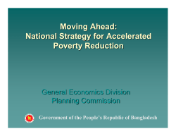 Moving Ahead: National Strategy for Accelerated