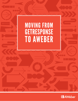 Moving From GetResponse to AWeber