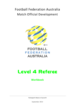 Level 4 Referee