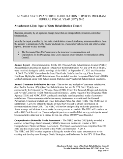 Attachment 4.11(c) (4): Goals and Plans for Distribution of Title VI