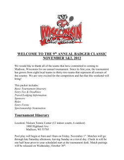 Badger Classic - Tennis On Campus