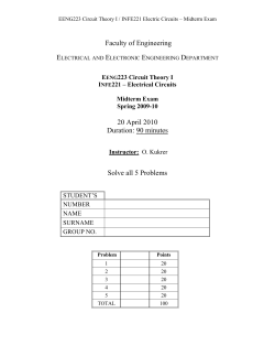 EENG 223 Midterm Exam S09-10 soln