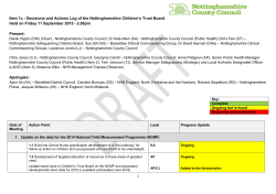 Item 1c - decisions and actions [Word]