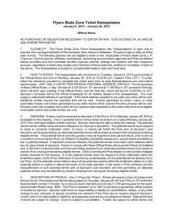 Play of the Day Sweepstakes - NE Skate Zone