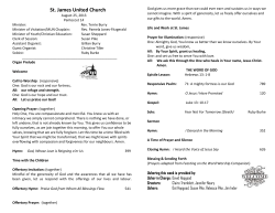 Today*s bulletin has been dedicated to celebrate the life of