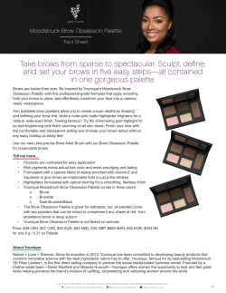 Take brows from sparse to spectacular. Sculpt, define, and set your