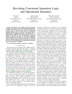 Revisiting Concurrent Separation Logic and Operational Semantics