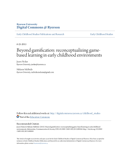 Beyond gamification: reconceptualizing game