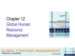 Chapter12-Global human resource management