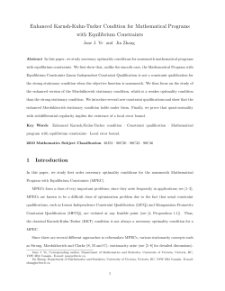 Enhanced Karush-Kuhn-Tucker Condition for