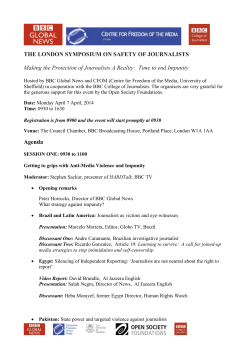 BBC-Safety-Symposium.. - Centre for Freedom of the Media