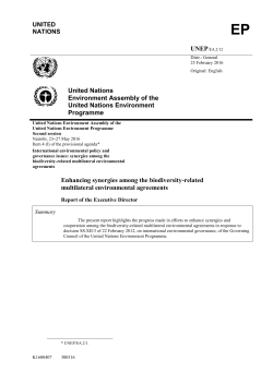 Enhancing synergies among the biodiversity