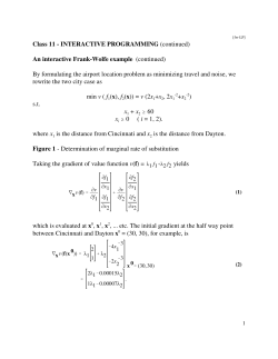 Figure 1 - Determination of marginal rate of substitution Class 11