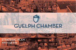 strategic plan - Guelph Chamber of Commerce