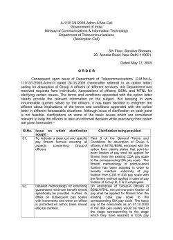101 KB - Department of Telecommunications
