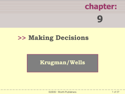 Krugman`s Chapter 9 PPT