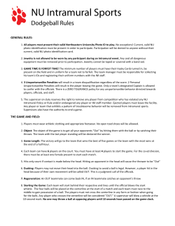 Dodgeball  - Northeastern University