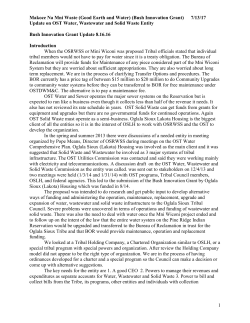 august 2016 progress report