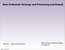 Data collection strategy