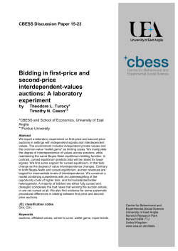 Bidding in first-price and second-price interdependent-values
