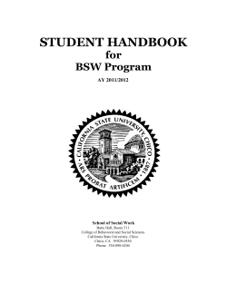 student handbook