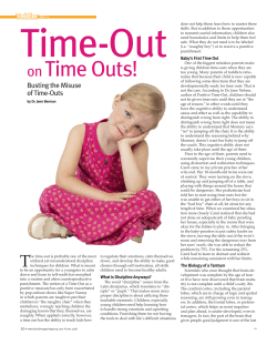 on Time Outs! - Dr. Jenn Mann