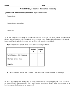 Probability Day 3 Practice