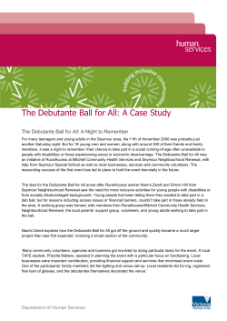 The Debutante Ball for All