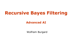 Probabilistic Robotics - Interactive Computing Lab