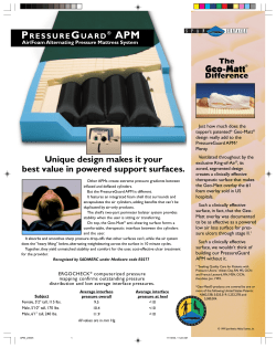 Unique design makes it your best value in powered support surfaces.