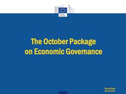 The Roadmap towards completing EMU Economic Union Financial