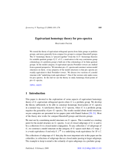 Equivariant homotopy theory for pro--spectra